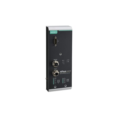 Moxa 1Port 3 In 1 Dvc Srvr w/M12 Cnct (Eth., Pwr Inpt), Nport 5150Ai-M12-Ct-T NPort 5150AI-M12-CT-T